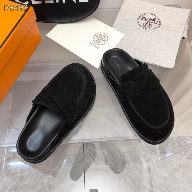 Hermes Slippers